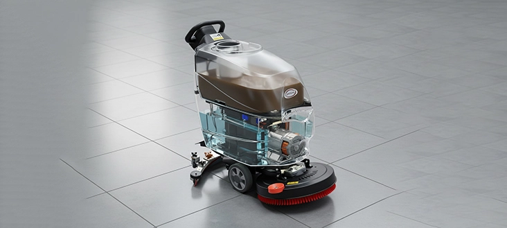 Floor Scrubber work