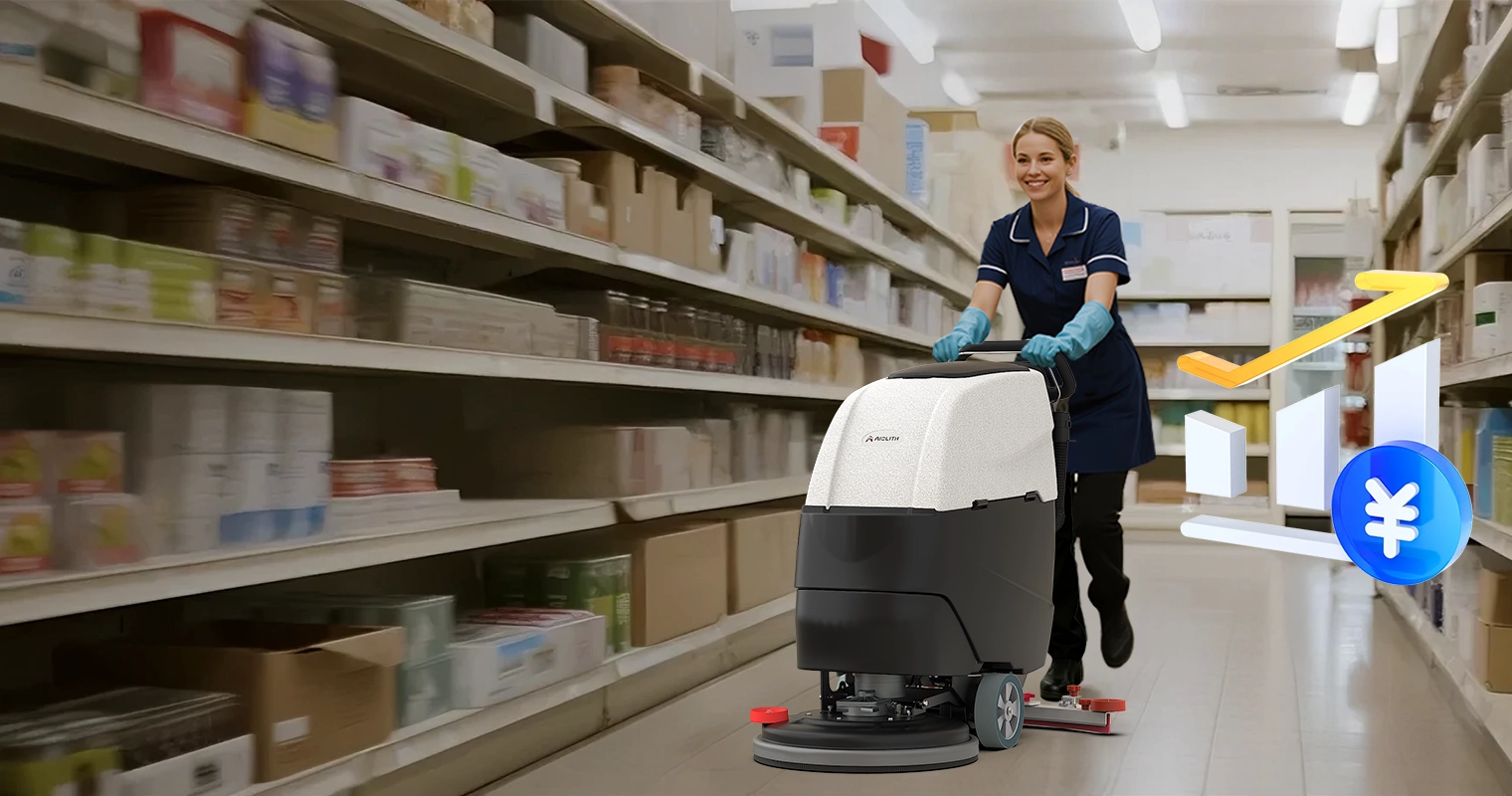 floor scrubber ROI
