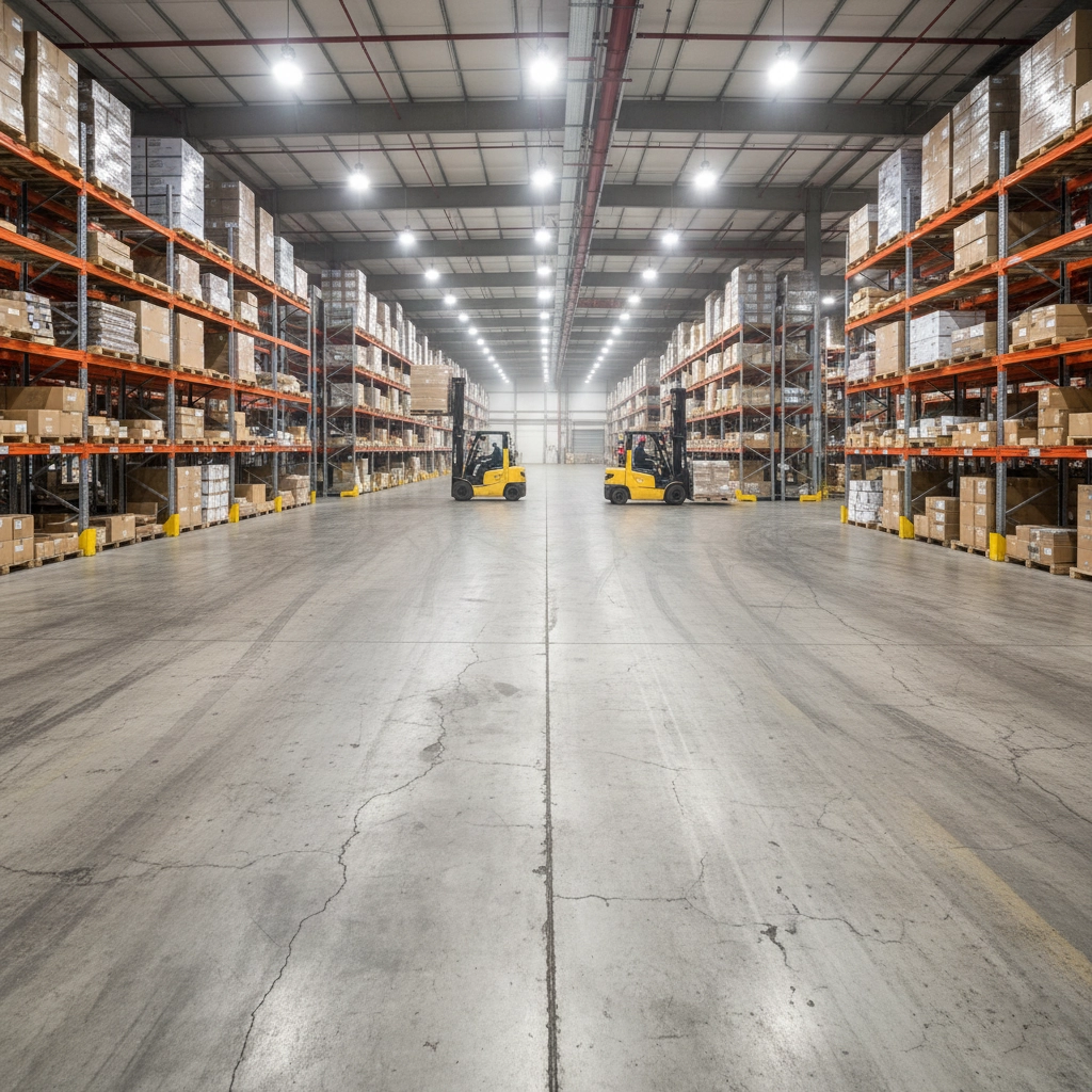 Warehouse cleaning