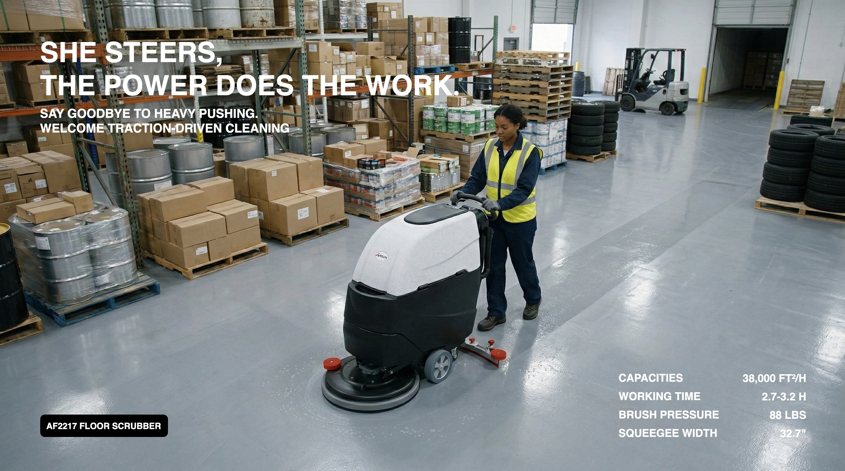 Self-Propelled Scrubber