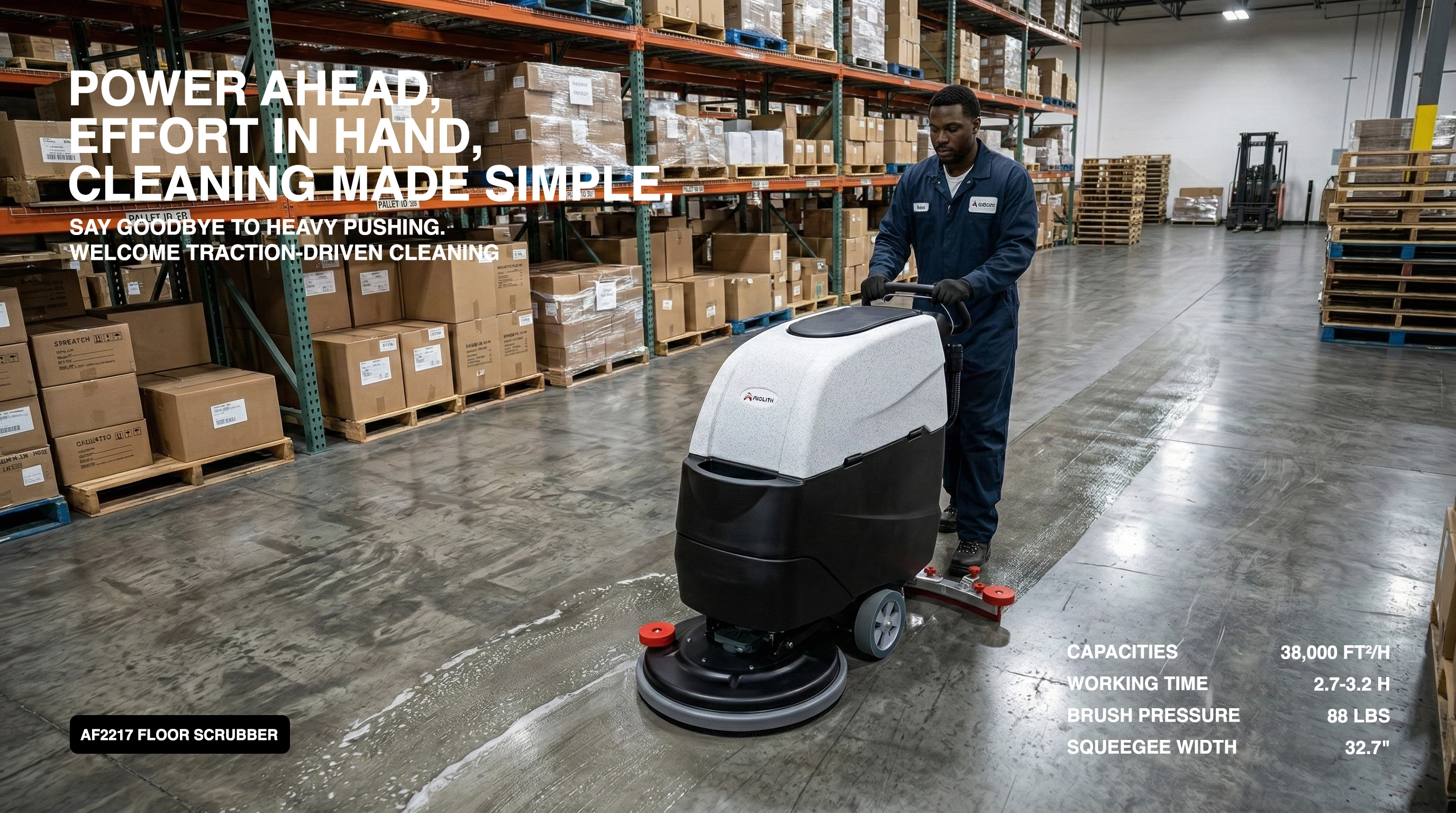 Self-Propelled Scrubber